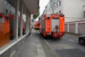 Feuer war geplatzte Wasserleitung Koeln Mitte Am Roemersturm P04